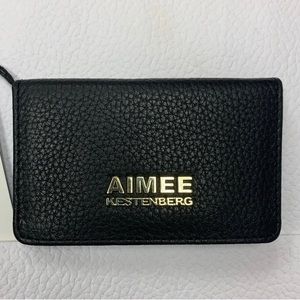 AIMEE KESTENBERG SAMMY BIFOLD CARD WALLET GENUINE LEATHER